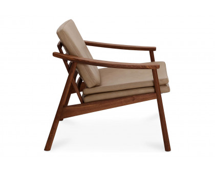 Moe's Harlowe Lounge Chair - Soft Brown