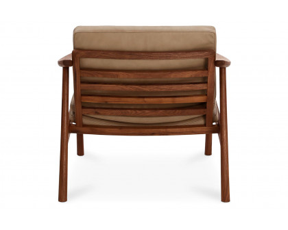 Moe's Harlowe Lounge Chair - Soft Brown