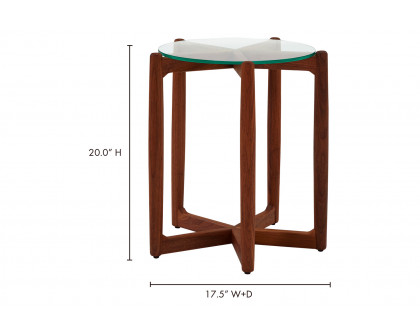 Moe's Hetta Side Table - Walnut