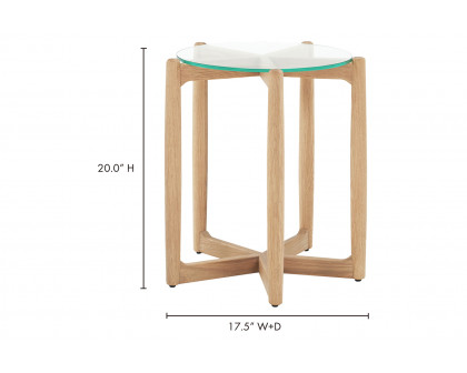 Moe's Hetta Side Table - Oak