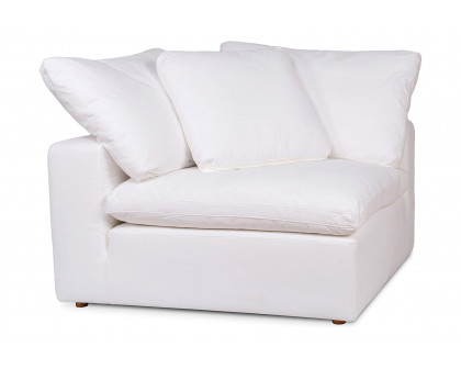 Moe's Clay Corner Chair - White