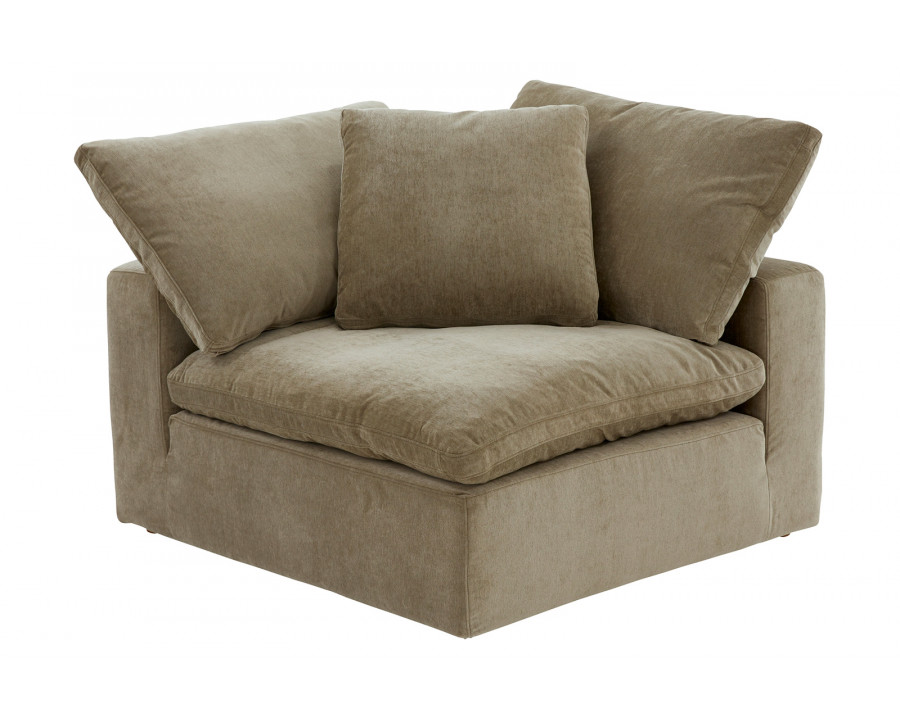 Moe's Clay Corner Chair Performance Fabric - Desert Sage