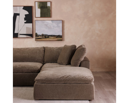 Moe's Clay Corner Chair Performance Fabric - Desert Sage