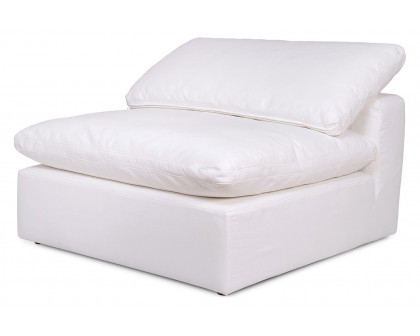 Moe's Clay Slipper Chair - White