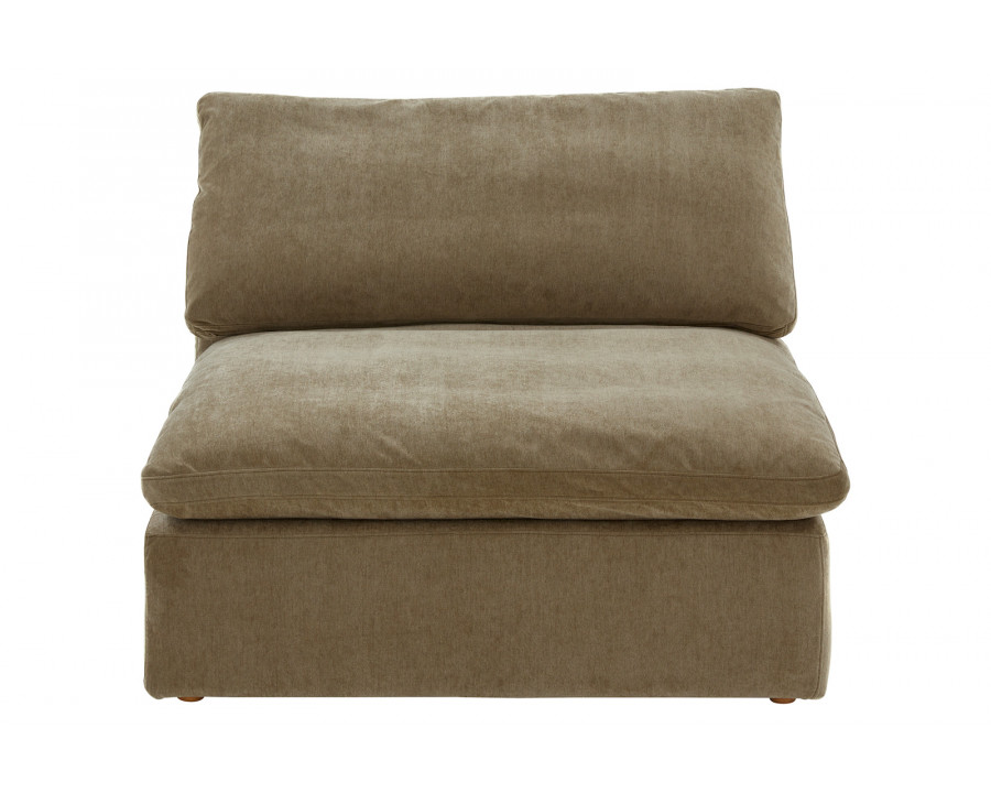 Moe's Clay Slipper Chair Performance Fabric - Desert Sage