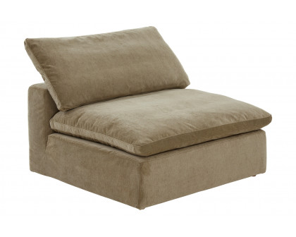 Moe's Clay Slipper Chair Performance Fabric - Desert Sage