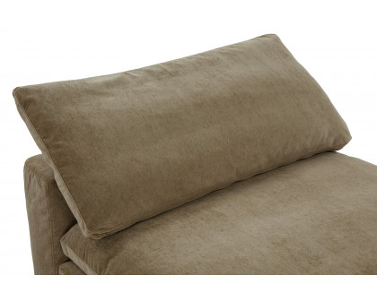 Moe's Clay Slipper Chair Performance Fabric - Desert Sage