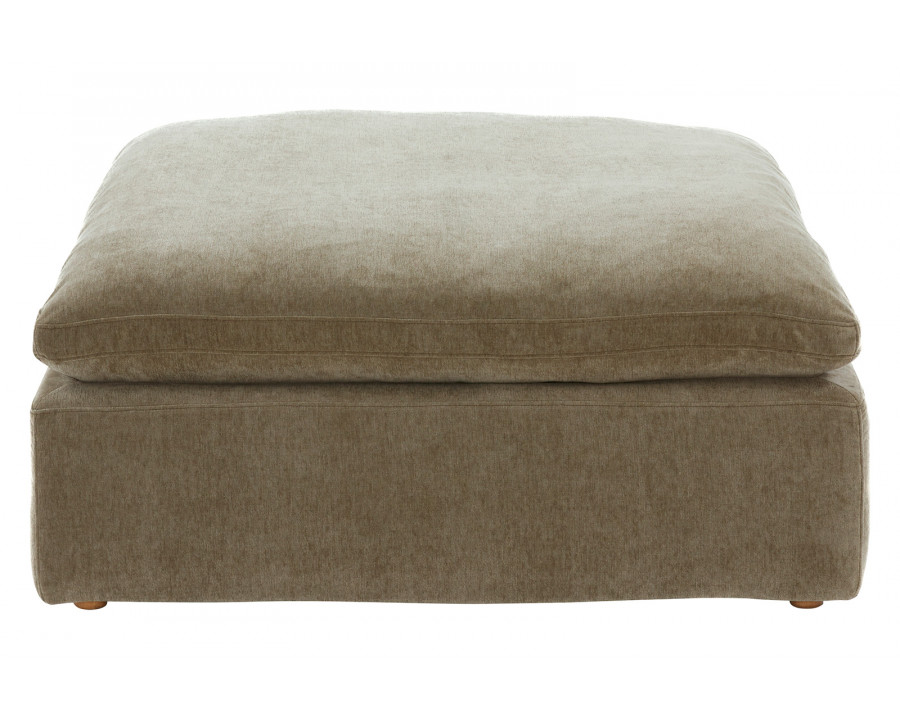 Moe's Clay Ottoman Performance Fabric - Desert Sage