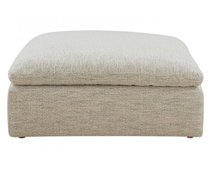 Moe's Clay Ottoman - Coastside Sand