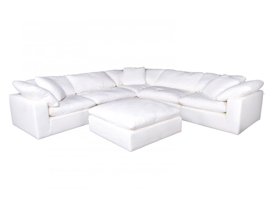 Moe's Clay Modular Sectional - White