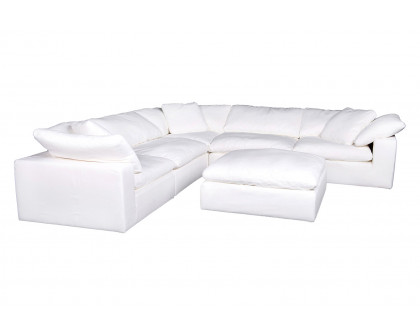 Moe's Clay Modular Sectional - White