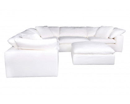 Moe's Clay Modular Sectional - White