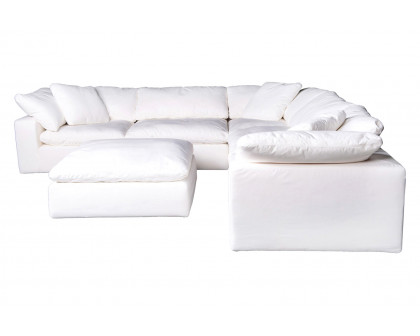 Moe's Clay Modular Sectional - White