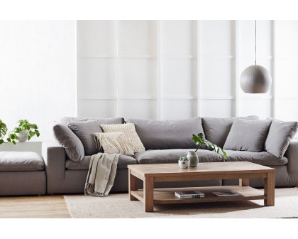 Moe's Clay Modular Sectional - Light Gray