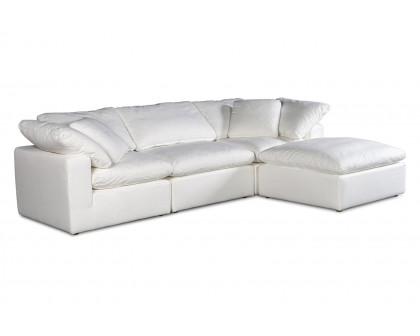 Moe's Clay Lounge Modular Sectional - White