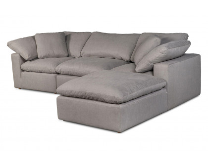 Moe's Clay Lounge Modular Sectional - Light Gray