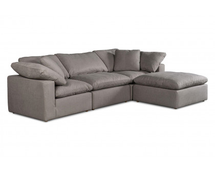 Moe's Clay Lounge Modular Sectional - Light Gray