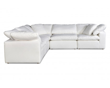 Moe's Clay Classic L Modular Sectional - White