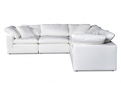 Moe's Clay Classic L Modular Sectional - White