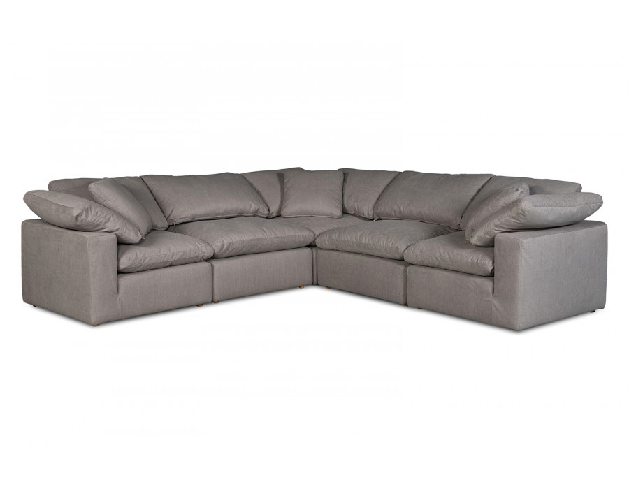 Moe's Clay Classic L Modular Sectional - Light Gray