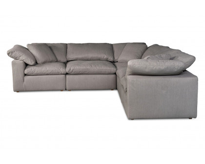 Moe's Clay Classic L Modular Sectional - Light Gray