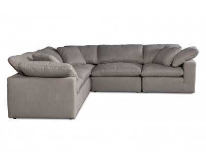 Moe's Clay Classic L Modular Sectional - Light Gray