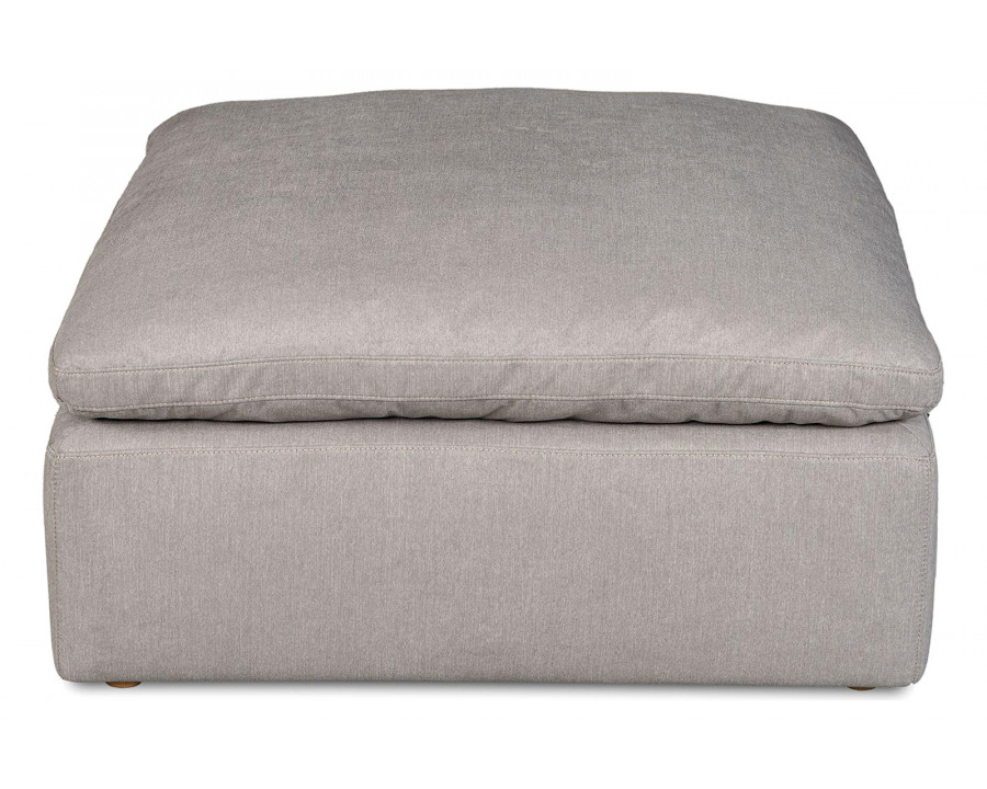 Moe's Terra Condo Ottoman - Light Gray