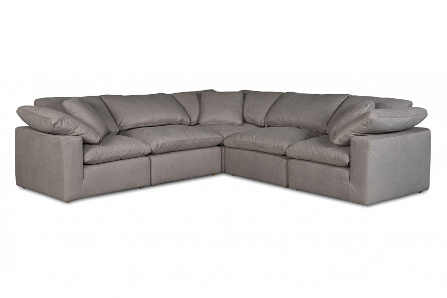 Moe's™ Terra Condo Classic L Modular Sectional - Light Gray