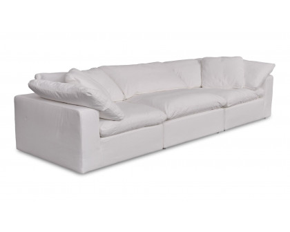 Moe's Terra Modular Sofa - White, Performance Fabric