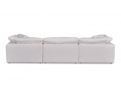 Moe's Terra Modular Sofa - White, Performance Fabric