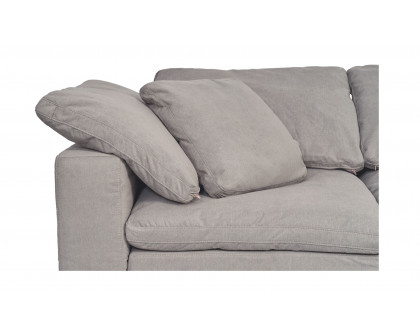 Moe's Terra Modular Sofa - Light Gray, Performance Fabric