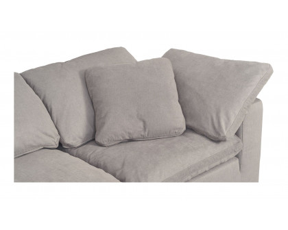 Moe's Terra Modular Sofa - Light Gray, Performance Fabric