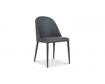 Moe's Burton Contemporary Dining Chair Set of 2 - Black Fade