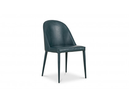 Moe's Burton Contemporary Dining Chair Set of 2 - Dark Teal