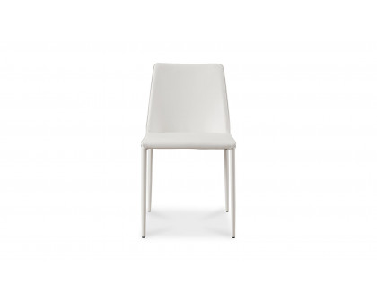 Moe's Nora Modern Dining Chair Set of 2 - White