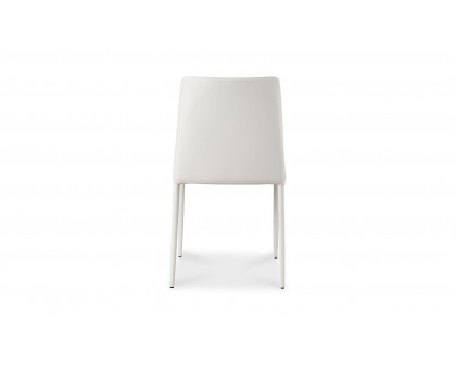 Moe's Nora Modern Dining Chair Set of 2 - White