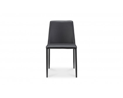 Moe's Nora Modern Dining Chair Set of 2 - Black