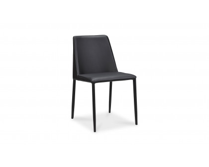 Moe's Nora Modern Dining Chair Set of 2 - Black