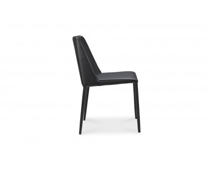 Moe's Nora Modern Dining Chair Set of 2 - Black