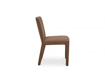 Moe's Monte Contemporary Dining Chair Set of 2 - Brown