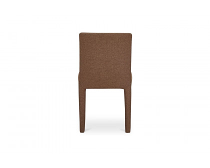 Moe's Monte Contemporary Dining Chair Set of 2 - Brown