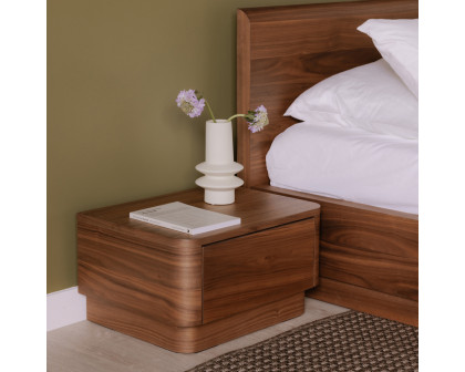 Moe's Round Off Nightstand - Brown