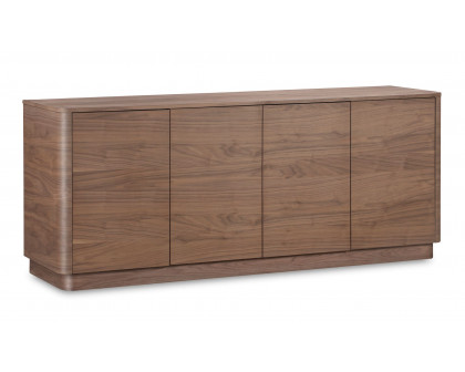 Moe's Round Off Scandinavian Sideboard - Walnut