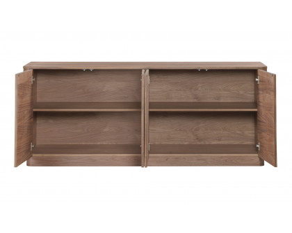 Moe's Round Off Scandinavian Sideboard - Walnut