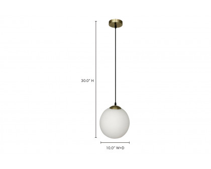 Moe's - Sol Pendant Light in Brass