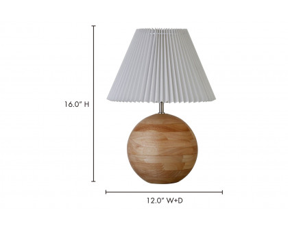 Moe's Tuve Table Lamp - Natural