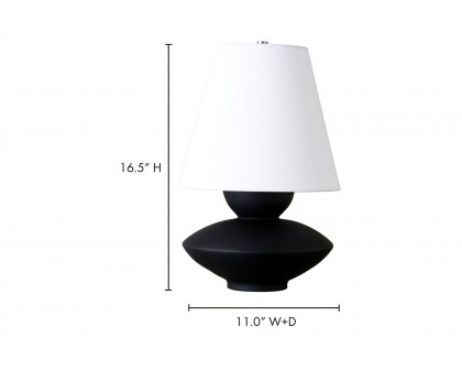 Moe's Dell Table Lamp - Black