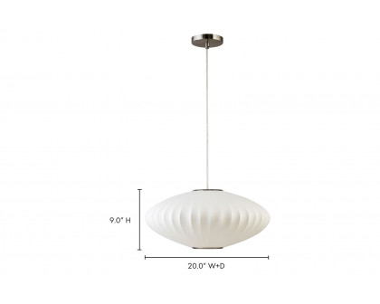 Moe's - Lys Pendant Light in White