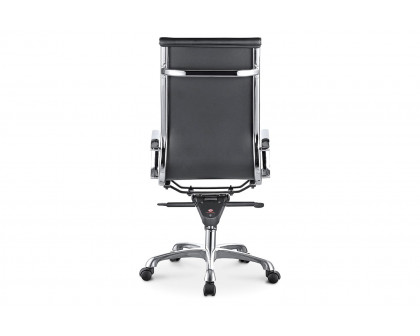 Moe's Studio Office Chair High Back - Black