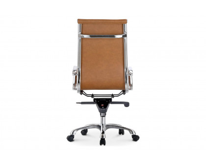 Moe's Studio Office Chair High Back - Tan